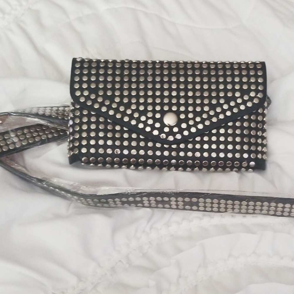 Black Bum Bag/Fanny Pack/Waiste or Crossbody Bag